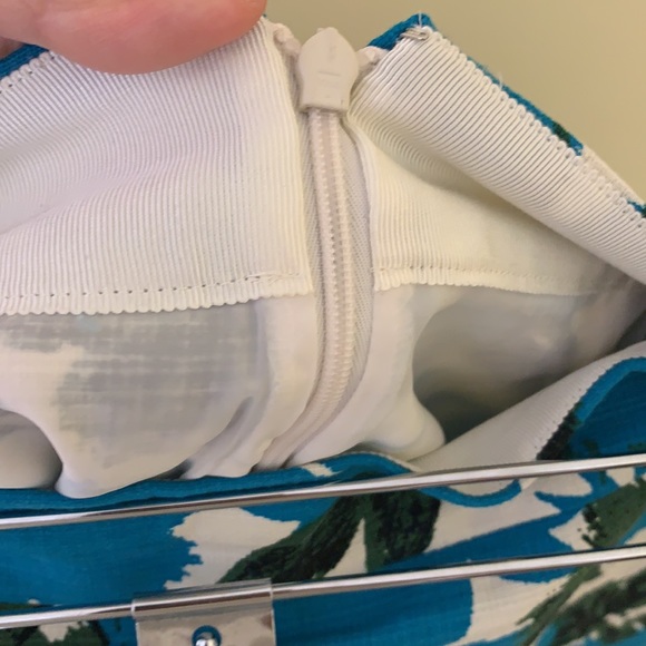 J CREW Tropical Print Pencil Skirt - Picture 7 of 8